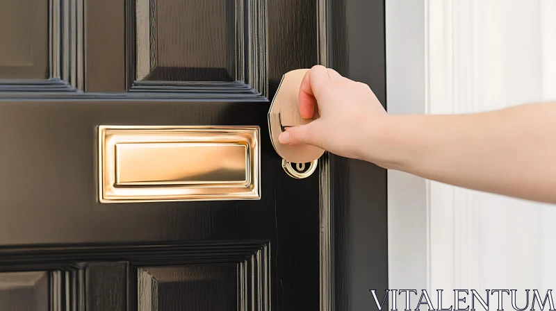 Hand at the Door