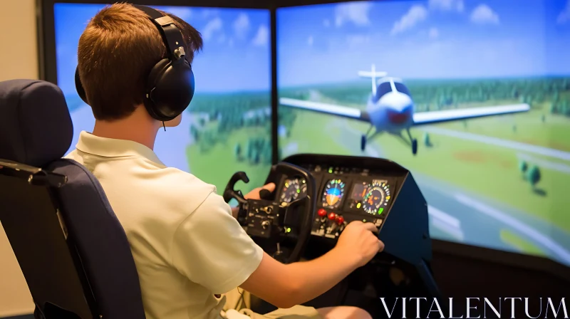 Virtual Pilot Training Simulation