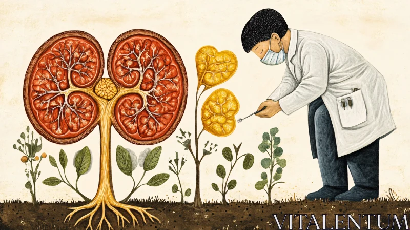 Whimsical Kidney Garden