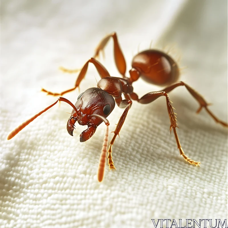 Close-up Image of an Ant in High Detail