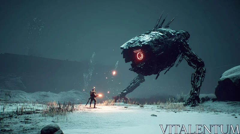 Lone Warrior vs Colossal Robot