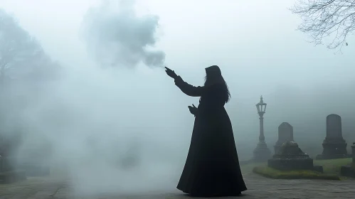 Silhouette in Fog