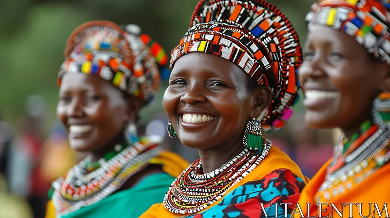 African Women in Traditional Dress