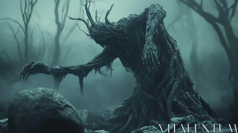 Mystical Dark Forest Creature