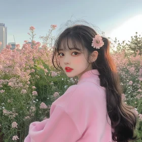 Pink Hues and Floral Beauty