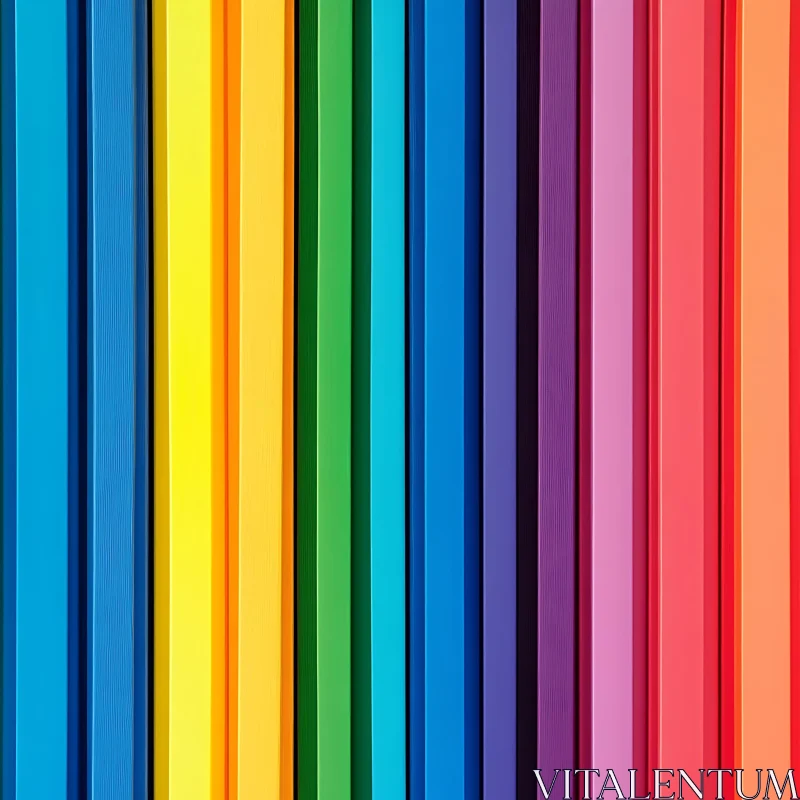 Rainbow of Colors Abstract