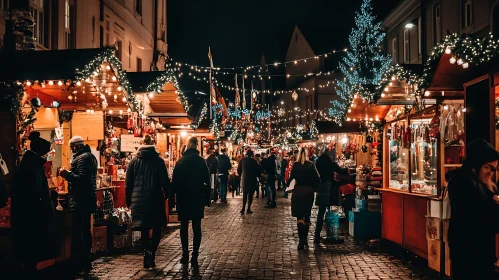 Holiday Celebration at Christmas Market