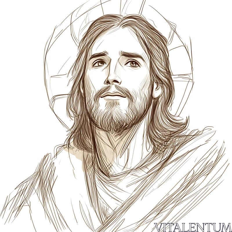 Holy Portrait Drawing