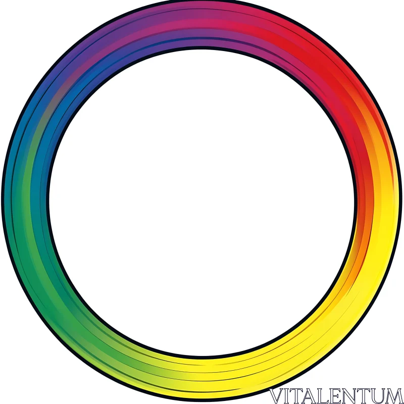 Rainbow Ring Graphic Design