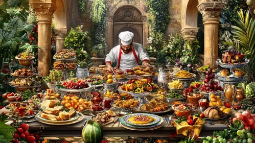 Chef's Table: A Garden Culinary Symphony
