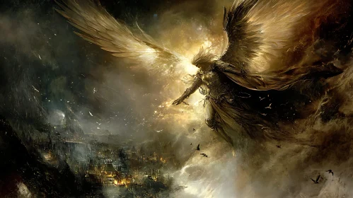 Guardian Angel Descending Artwork