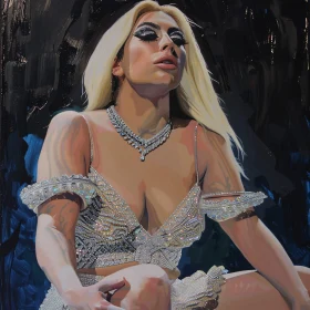 Lady Gaga's Dazzling Portrait