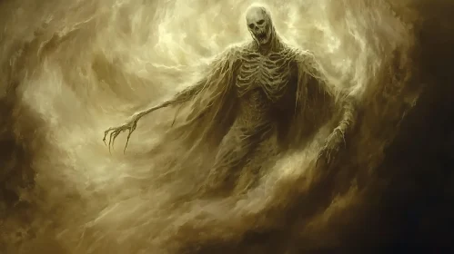Rising Horror: Spectral Apparition Art