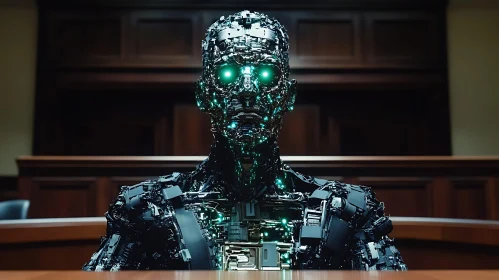 Intricate Robot in Legal Setting