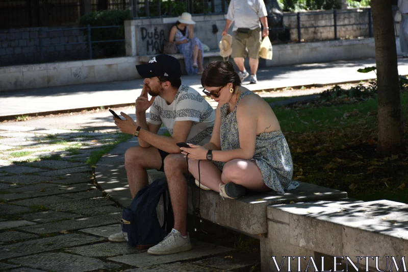 PHOTO Casual Smartphone Interaction in Park