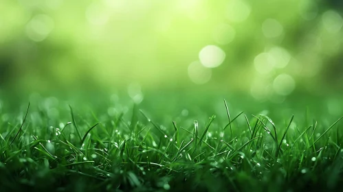 Fresh Green Grass Background