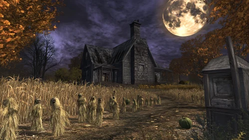 Spooky Night at the Haunted House