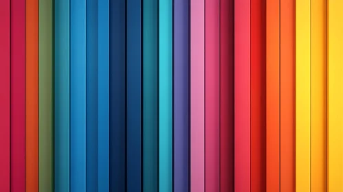 Abstract color gradient with vertical bars