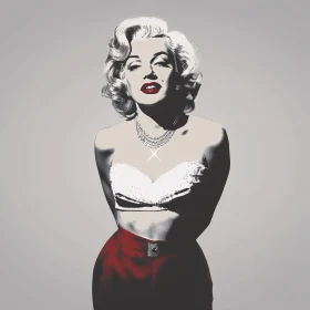 Iconic Marilyn Monroe Pop Art