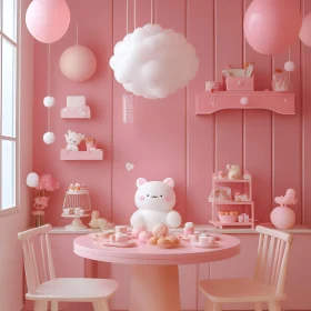 Pink Dessert Room