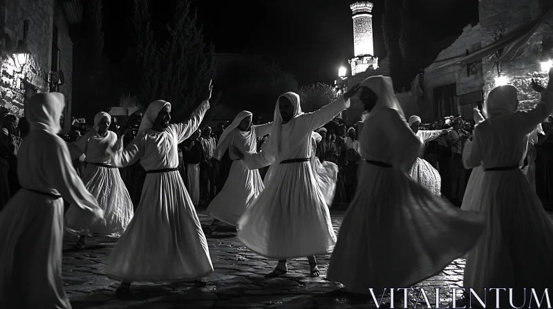 AI ART Whirling Dervishes in a Mystical Dance