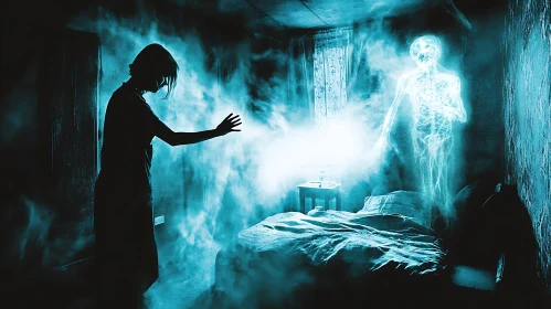 Spectral Encounter in the Bedroom