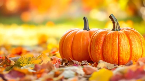 Harvest Season Pumpkins