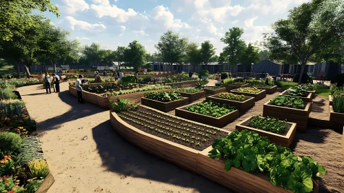Urban Gardening Oasis