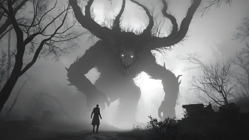 Fog Monster Confrontation