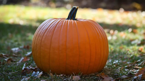 Harvest Pumpkin Still Life