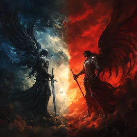 Epic Battle Between Good and Evil