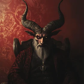 Dark Lord Enthroned Portrait