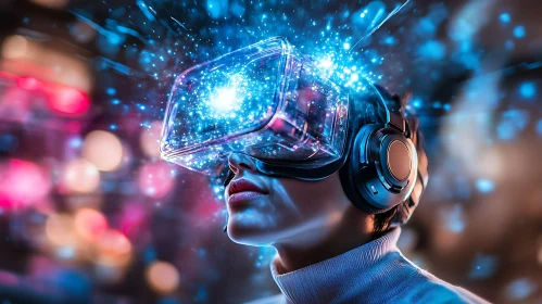 Virtual Reality Headset: Digital Immersion