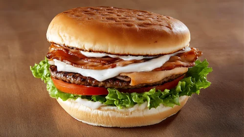 Mouthwatering Bacon Cheeseburger