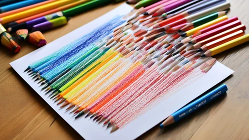 Spectrum of Colored Pencils