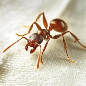 Close-up Image of an Ant in High Detail