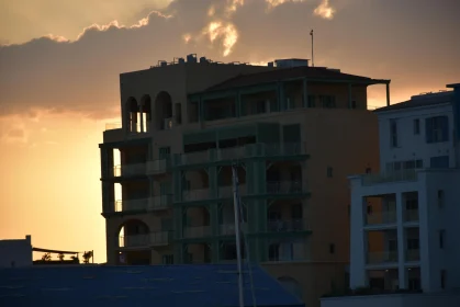 Limassol Sunset Architecture