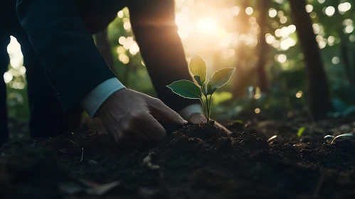 New Life: Planting a Seedling