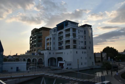 Limassol Waterfront Evening View