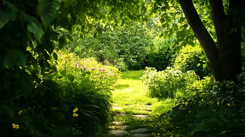 Sunlit Garden Escape