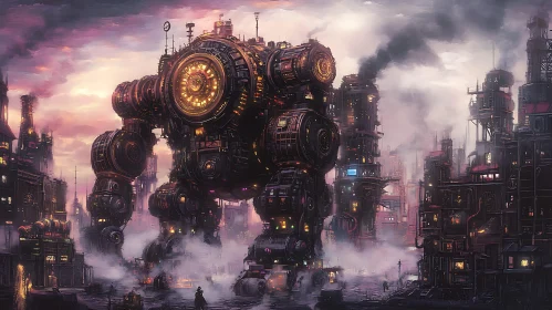 Mechanical Giant in Industrial Metropolis