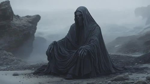 Dark Figure in a Cloak