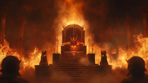 Fiery Reign: A Demon's Infernal Throne