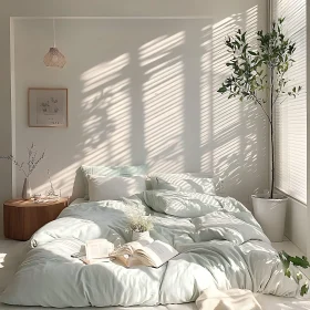 Minimalist Bedroom with Natural Light