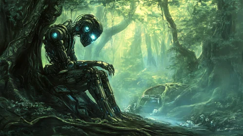 Mechanical Being in the Woods
