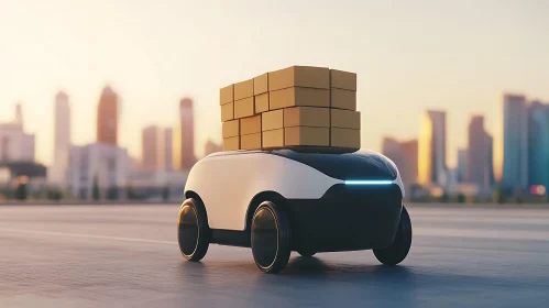 Autonomous Delivery Vehicle Concept