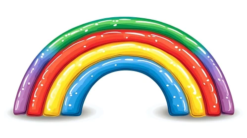 Colorful Rainbow Arch Design