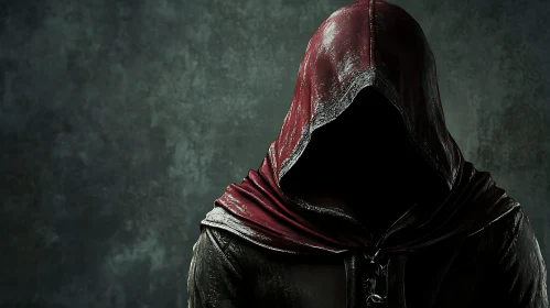 Mysterious Hooded Character