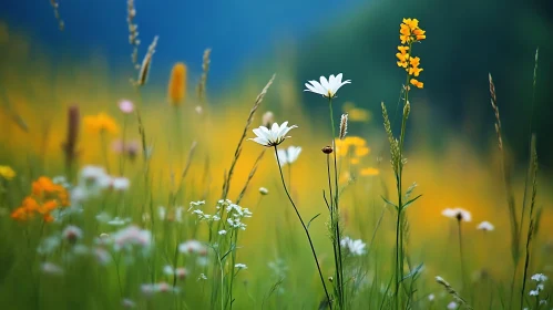 Summer Field of Wildflowers