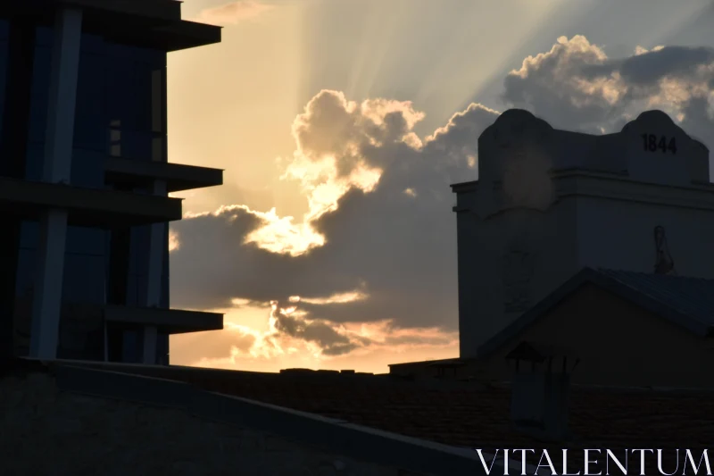 PHOTO Sunset Over Limassol's Skyline